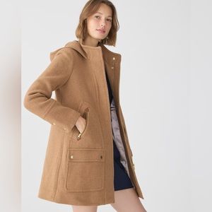 NWT  JCREW chateau parka in Italian stadium-cloth